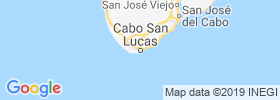 Cabo San Lucas map